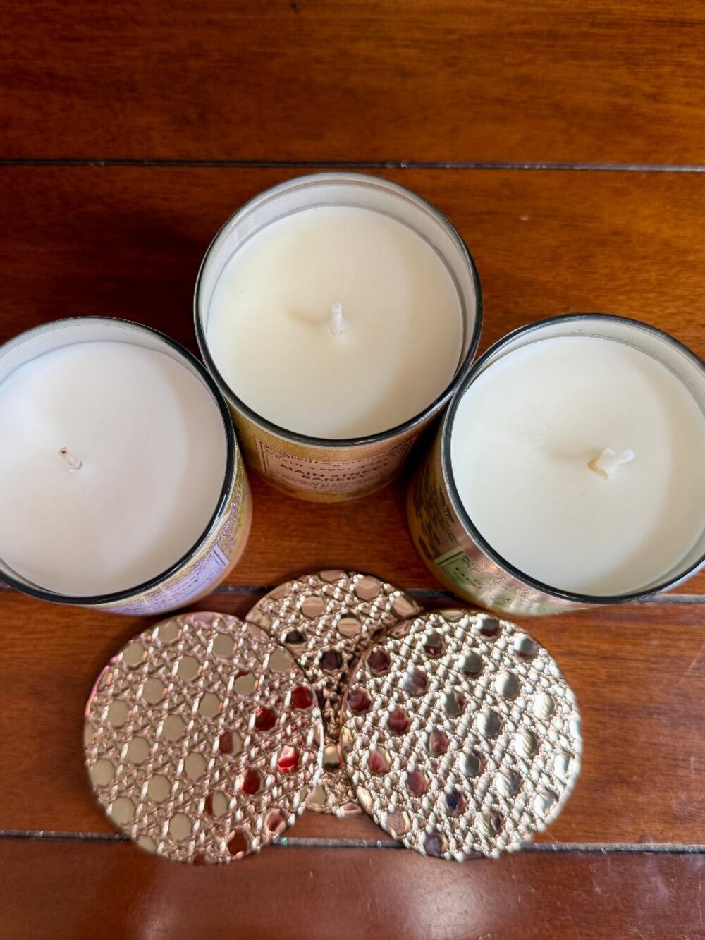 NEW 3-Pc Single Wick Candles Bath & Body Works TRIO - Picture 2 of 3